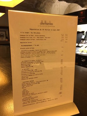 Menu photo 2 Dilettantes Paris, 75 Menu photo 2 Dilettantes Paris, 75
