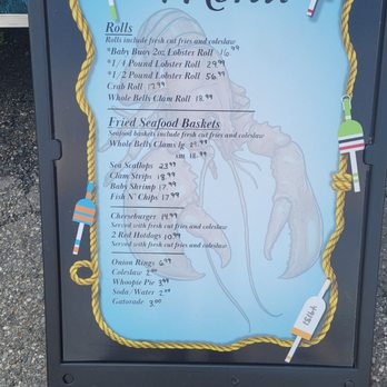 The Lobstah Buoy - Menu - Seafood Near Me - Bangor, Maine