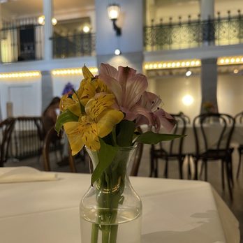 Cafe Alcazar - Flowers - New American Near Me - Saint Augustine, Florida