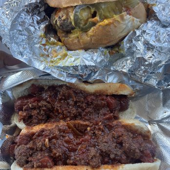 Wagner’s Steaks - Smash burger w/bacon & jalapeños & chili dogs - Burgers Near Me - Concord, North Carolina