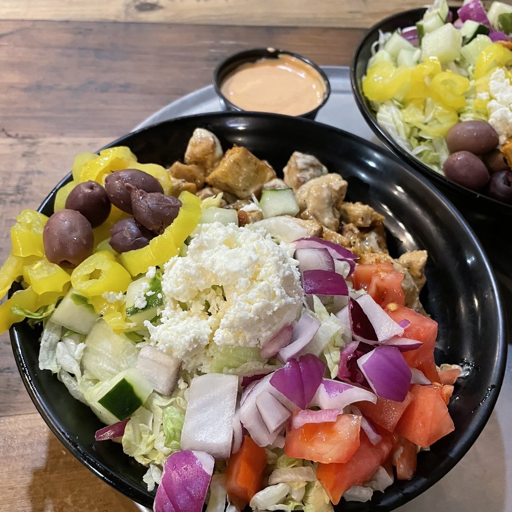 Mezze - Grilled chicken rice bowl with all the veggies - Mediterranean Near Me - Columbus, Ohio Mezze - Grilled chicken rice bowl with all the veggies - Mediterranean Near Me - Columbus, Ohio