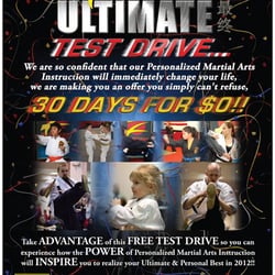 Z-Ultimate Self Defense Studios- Murrieta - Schedule your class by August 31st and take advantage of your chance to take us on a FREE Test Drive for no cost at all!!