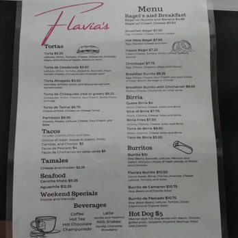 Flavia’s - Great menu!! Such a wide variety! - Bagels Near Me - Cloverdale, California Flavia’s - Great menu!! Such a wide variety! - Bagels Near Me - Cloverdale, California