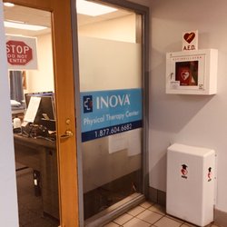 Inova Physical Therapy Center - Entrance to facility