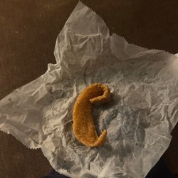 A piece of Catfish Dinner