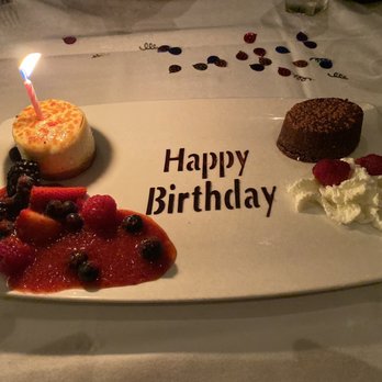 The Capital Grille - Birthday Dessert - Steakhouses Near Me - Baltimore, Maryland
