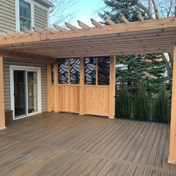 Creative Decks and Finished Carpentry - a pergolated deck - Decks & Railing Near Me - Waterford Township, Michigan