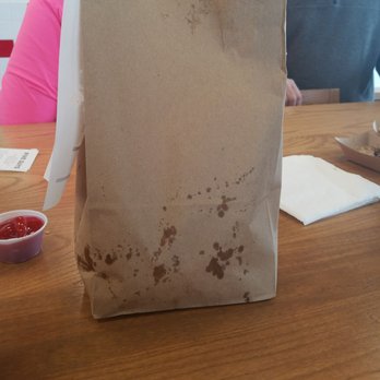 Five Guys - Greasy bag of burgers and fries - Fast Food Near Me - Manchester, Connecticut