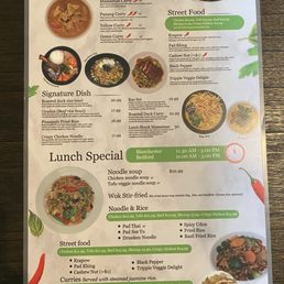 Menu page 1 Menu page 1
