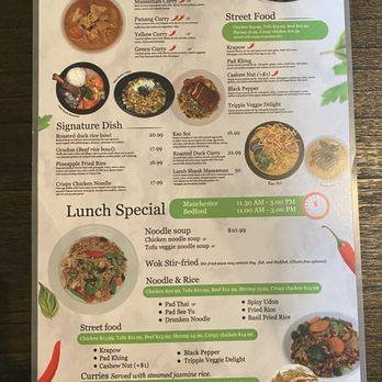 Thai Food Connection - Menu page 1 - Thai Near Me - Bedford, New Hampshire Thai Food Connection - Menu page 1 - Thai Near Me - Bedford, New Hampshire