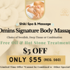 Shiki Spa & Massage gift card
