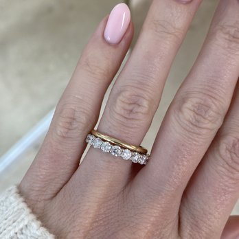 Ring Concierge - Nikki showcasing my bands before shipping them to us! - Jewelry Near Me - New York, New York Ring Concierge - Nikki showcasing my bands before shipping them to us! - Jewelry Near Me - New York, New York