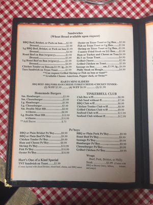 Menu photo 6 Hart's Bar-B-Que Kentwood, LA Menu photo 6 Hart's Bar-B-Que Kentwood, LA