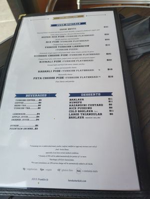 Menu photo 3 Bereket Turkish Mediterranean Restaurant Chicago, IL Menu photo 3 Bereket Turkish Mediterranean Restaurant Chicago, IL
