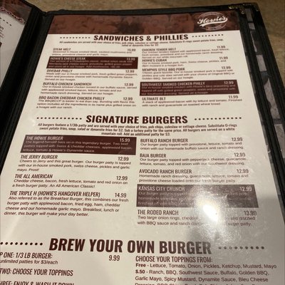 Menu photo 3 Howie's on La Crosse La Crosse, WI Menu photo 3 Howie's on La Crosse La Crosse, WI