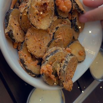 Tupelo Honey Southern Kitchen & Bar - House-Made Fried Pickles* - Southern Near Me - Denver, Colorado Tupelo Honey Southern Kitchen & Bar - House-Made Fried Pickles* - Southern Near Me - Denver, Colorado