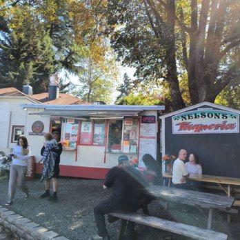 Nelson's Taqueria - Couple of open tables, but lots of traffic. - Tacos Near Me - Eugene, Oregon