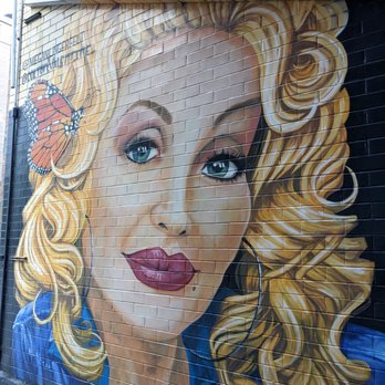 Market Square - The renovated Dolly, well done besides someone having to deface it. - Shopping Centers Near Me