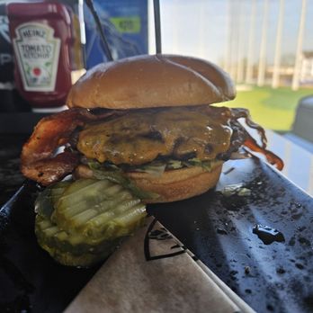 Topgolf - Smokehouse burger - Golf Near Me - Charlotte, North Carolina