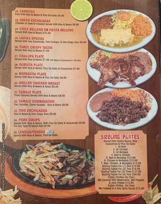 Menu photo 6 Original Vallarta Restaurant Rockport, TX