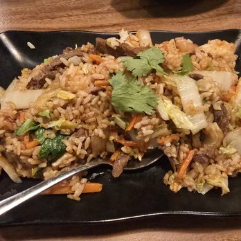 Zhi Wei Cafe - Stir Fried Beef Rice - $14.99 as 0f 2/2025 - Chinese Near Me - Boston, Massachusetts