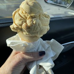 Pumpkin pie ice cream