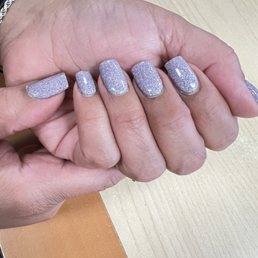 This is what I came out with and I'm very happy and these are my natural nails. I only do dip. They did a great job. This is what I came out with and I'm very happy and these are my natural nails. I only do dip. They did a great job.