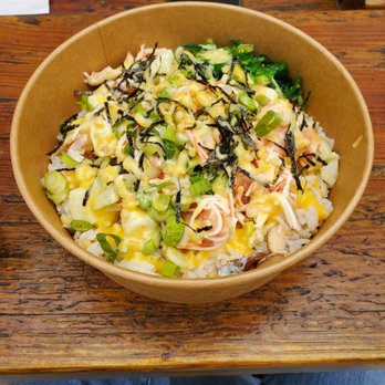 Q Tea Tapas - Custom poke bowl (2 meats) - Bubble Tea Near Me - Fort Lee, New Jersey Q Tea Tapas - Custom poke bowl (2 meats) - Bubble Tea Near Me - Fort Lee, New Jersey