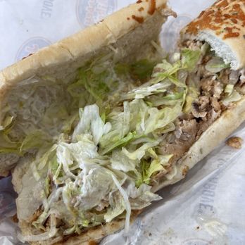 Jersey Mike's Subs - Normal amount of chicken, not drenched in mayo, and still warm! My kids devoured it this time - Sandwiches Near Me - Granada Hills, California Jersey Mike's Subs - Normal amount of chicken, not drenched in mayo, and still warm! My kids devoured it this time - Sandwiches Near Me - Granada Hills, California
