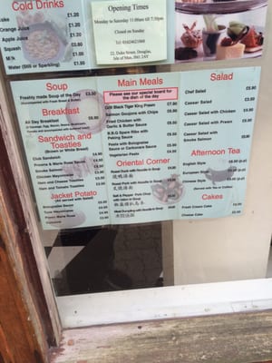 Menu photo 3 A Cafe Isle Of Man, IOM