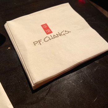 P.F. Chang's - Drink napkins - Chinese Near Me - Rancho Cucamonga, California