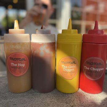 MOTOR Restaurant - Signature sauces - Barbeque Near Me - Milwaukee, Wisconsin