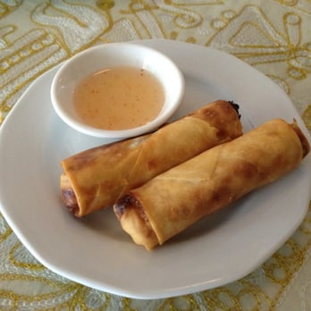 Cafe De Siam - Nice crispy spring rolls with plum sauce. - Thai Near Me - Tampa, Florida Cafe De Siam - Nice crispy spring rolls with plum sauce. - Thai Near Me - Tampa, Florida