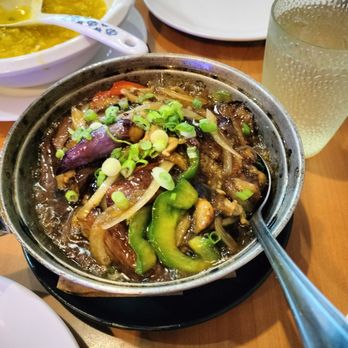 Hong's BBQ - Eggplant in garlic sauce - Barbeque Near Me - Davie, Florida