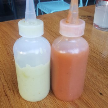 Mojo's Tacos - Franklin - Find the red and green sauces. - Tacos Near Me - Franklin, Tennessee Mojo's Tacos - Franklin - Find the red and green sauces. - Tacos Near Me - Franklin, Tennessee