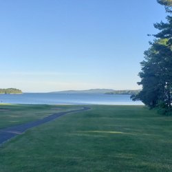 Bluff Point Golf Resort - 4th Fairway and Lake Champlain