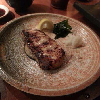 Tei Tei Robata Bar - Perfectly cooked Chilean sea bass - Japanese Near Me - Dallas, Texas