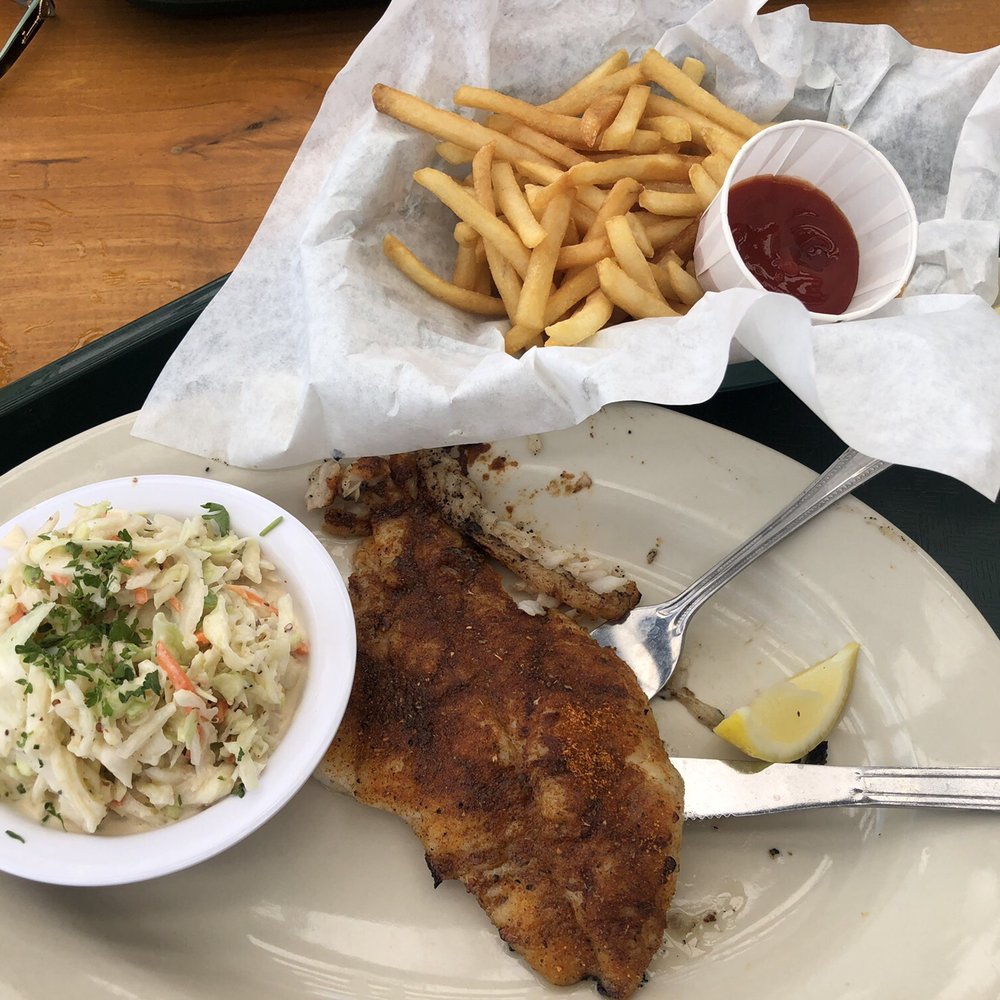 Flying Fish - Snappy Grilled Catfish Plate - Seafood Near Me - Coppell, Texas
