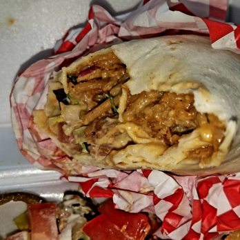 ITSO Vegan - Vegan burrito that I was eating way too fast - Vegan Near Me - Grand Prairie, Texas