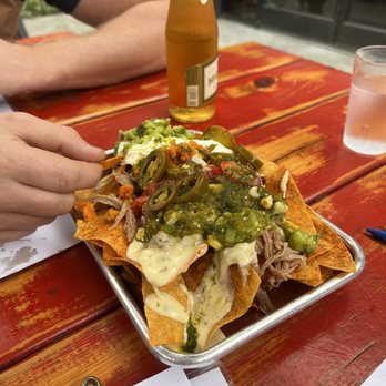 Home Team BBQ - Pulled Pork Nachos - Barbeque Near Me - Charleston, South Carolina