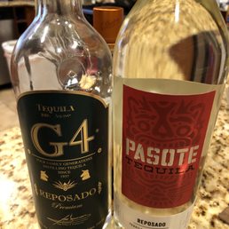 Picked up my two favorite repasado tequila. Great for sipping or in a margarita. Picked up my two favorite repasado tequila. Great for sipping or in a margarita.