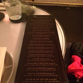 Artesian - The menu - Lounges Near Me - London, XGL Artesian - The menu - Lounges Near Me - London, XGL