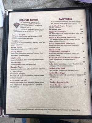 Menu photo 3 Pine Junction Sherman, NY