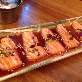 Bone Daddies - Salmon sashimi - Ramen Near Me - London, XGL Bone Daddies - Salmon sashimi - Ramen Near Me - London, XGL