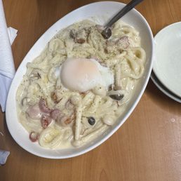 Carbonara Udon Carbonara Udon