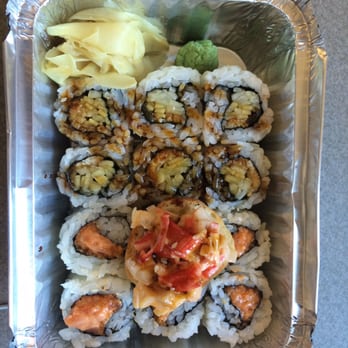 Asian Bistro - Eel cucumber & spicy salmon rolls - don't do it. - Asian Fusion Near Me - Winooski, Vermont