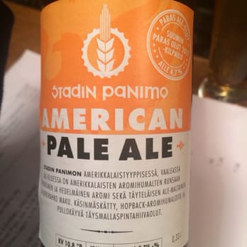Latva - Locally produced American Pale Ale - Wine Bars Near Me - Helsinki, 18