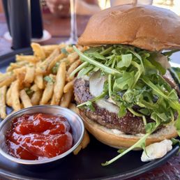 Truffle Mushroom Burger
