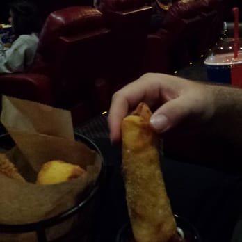 Marcus Twin Creek Cinema - This is a mozzarella stick. The outside is a wonton wrapper!!! These are amazing!! Each one is literally the size of an egg roll - Cinema Near Me - Bellevue, Nebraska Marcus Twin Creek Cinema - This is a mozzarella stick. The outside is a wonton wrapper!!! These are amazing!! Each one is literally the size of an egg roll - Cinema Near Me - Bellevue, Nebraska