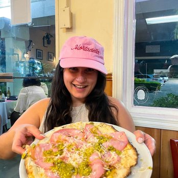 Atmosphere - Mortazza w my mortadella hat ;) - Italian Near Me - Sarasota, Florida
